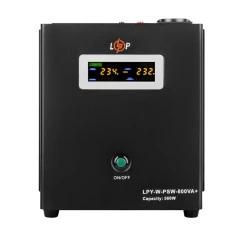 ИБП LogicPower LPY-W-PSW-800VA+ (560Вт)5A/15A, правильной синусоидой 12V, настенный 