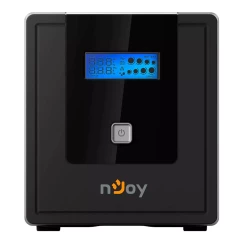 ИБП NJOY Cadu 1000, Lin.int., AVR, 4 x Schuko, USB, LCD, пластик, (UPCMTLS610HCAAZ01B)