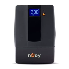 ИБП NJOY Horus Plus 2000, Lin.int., AVR, 4 x евро, USB, LCD, пластик, (PWUP-LI200H1-AZ01B)