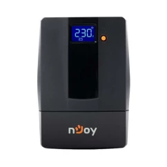 ИБП NJOY Horus Plus 800, Lin.int., AVR, 2x евро, USB, LCD, пластиков