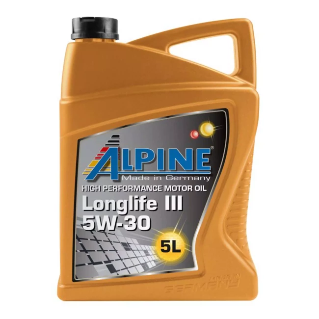 Моторное масло Alpine Longlife III C3 5W-30 5л (0285-5) Моторное масло Alpine Longlife III C3 5W-30 5л (0285-5)
