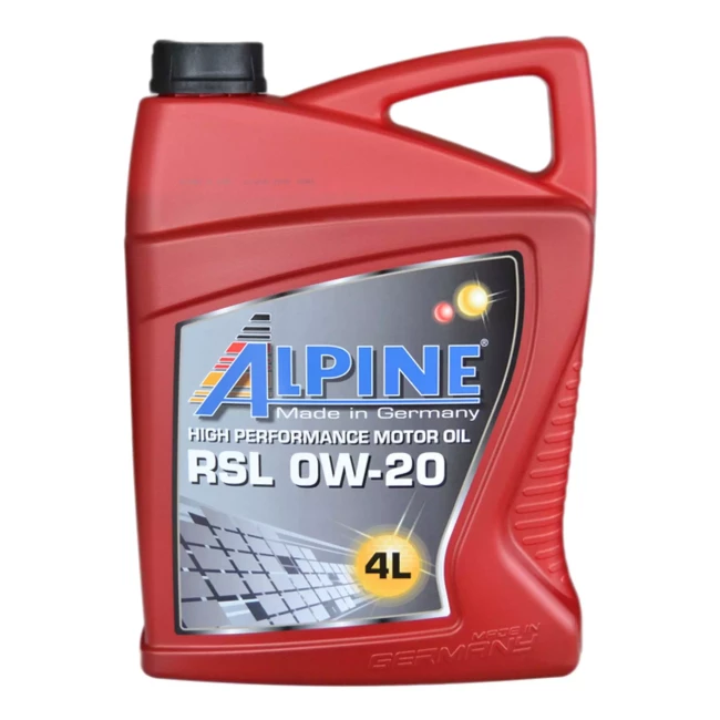 Олива моторна Alpine RSL 0W-20 4л (0195-4) Олива моторна Alpine RSL 0W-20 4л (0195-4)