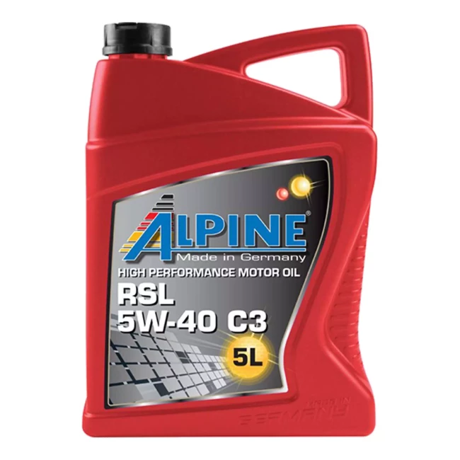Масло моторное Alpine RSL C3 5W-40 (RSL LA) 5л (0175-5)