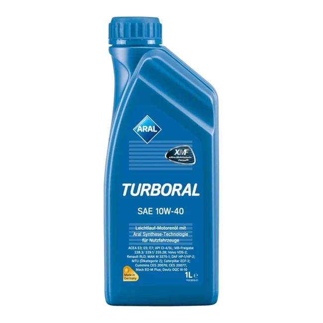 Моторна олива ARAL Turboral 10W-40 1л (22007)