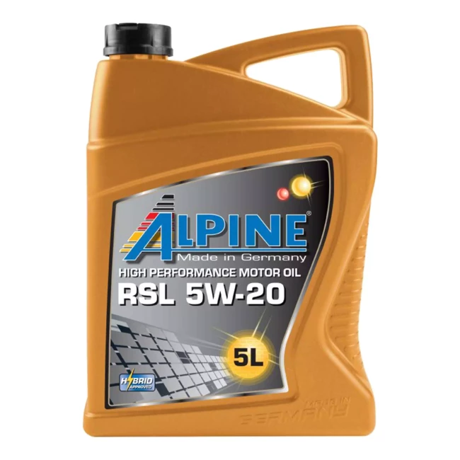 Моторна олива Alpine RSL 5W-20 5л (0155-5)