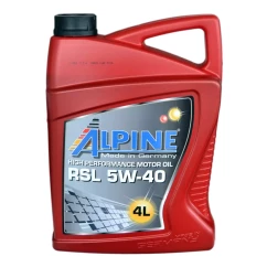 Моторное масло Alpine RSL 5W-40 4л
