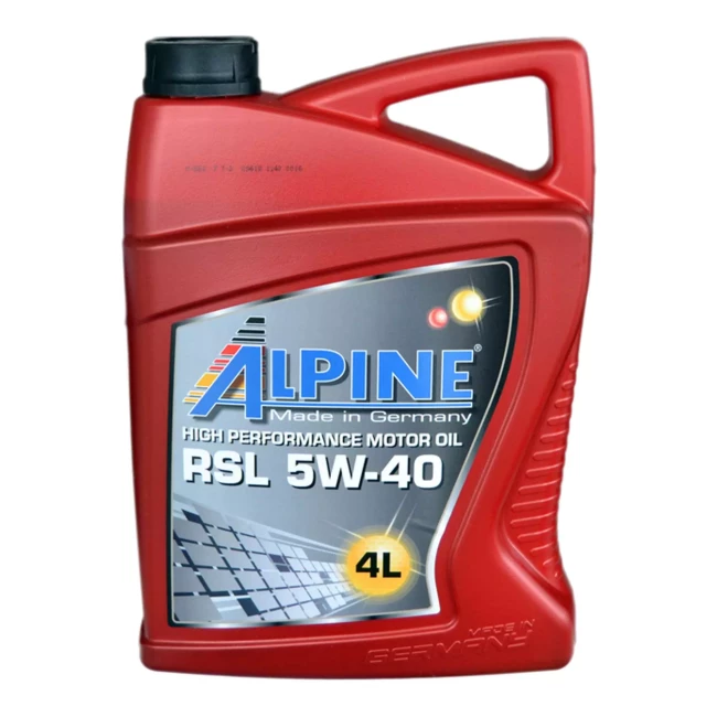 Моторна олива Alpine RSL 5W-40 4л (0145-4)