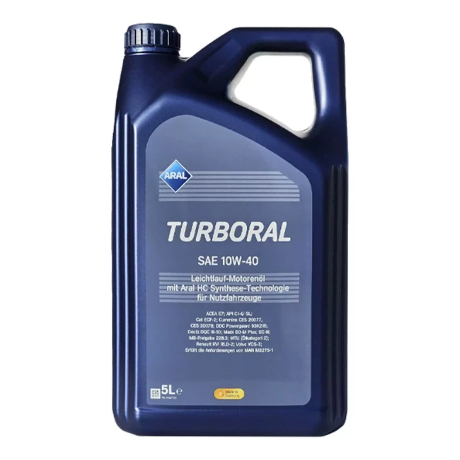 Моторное масло Aral Turboral 10W-40 5л (15F45C)