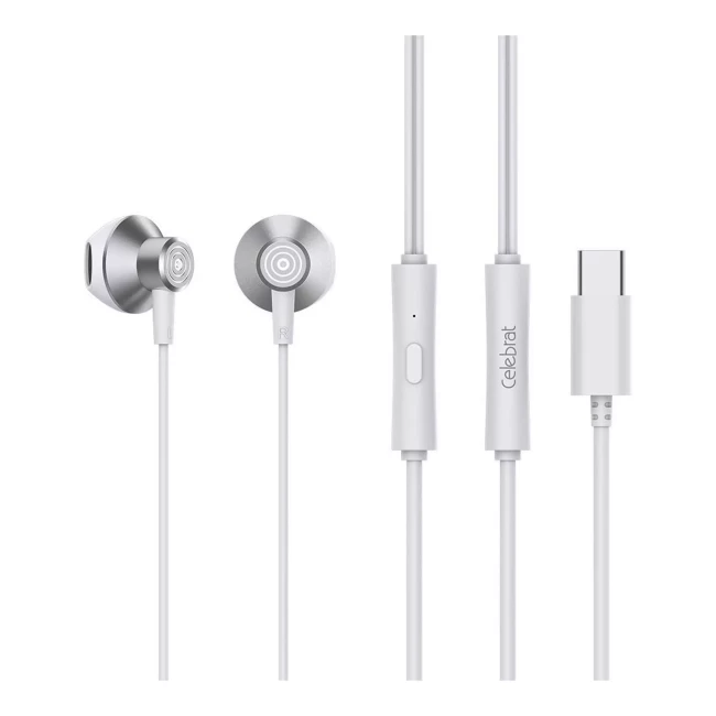 Наушники Celebrat D14 White (1006638)