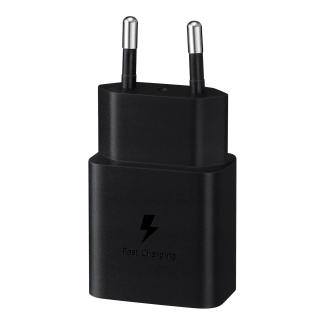 Сетевое зарядное устройство Samsung 15W PD Black (EP-T1510NBEGRU)