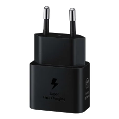 Мережевий зарядний пристрій Samsung 25W PD Black