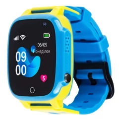 Смарт-часы для детей AmiGo GO008 GLORY GPS WIFI Blu-Yel
