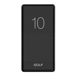 Зовнішній акумулятор Golf G80 10000mah 10W чорний