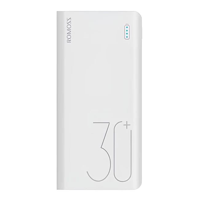 Внешний аккумулятор Romoss Sense8+ 30000mah белый  (PHP30-401-02)