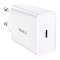 Зарядний пристрій Baseus 20W QC 1С CCFS-SN02 білий