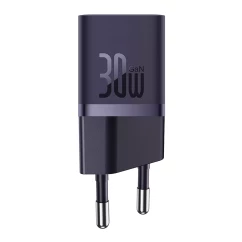 Зарядний пристрій Baseus GaN5 FC mini 1C 30W фіолетовий
