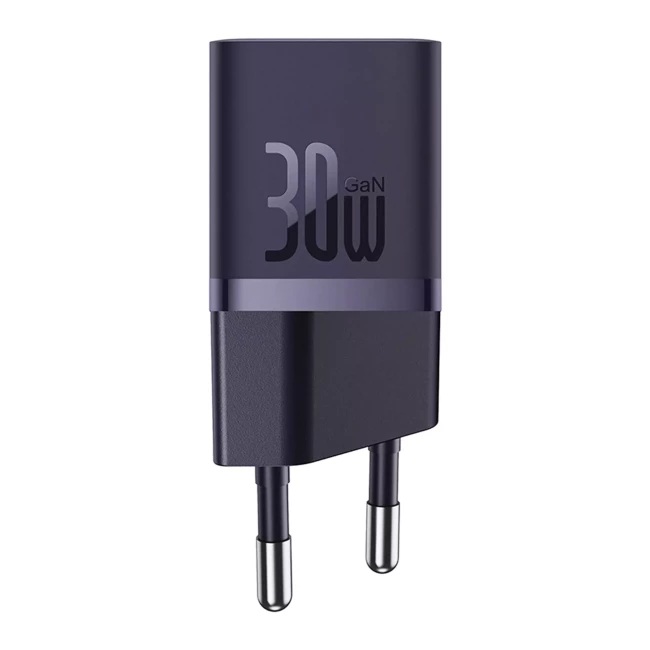 Зарядное устройство Baseus GaN5 FC mini 1C 30W фиолетоый (CCGN070705)