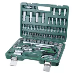 Набор торцевых насадок и бит GRAD 1/4", 1/2" 94 шт (12 граней) (6004565)