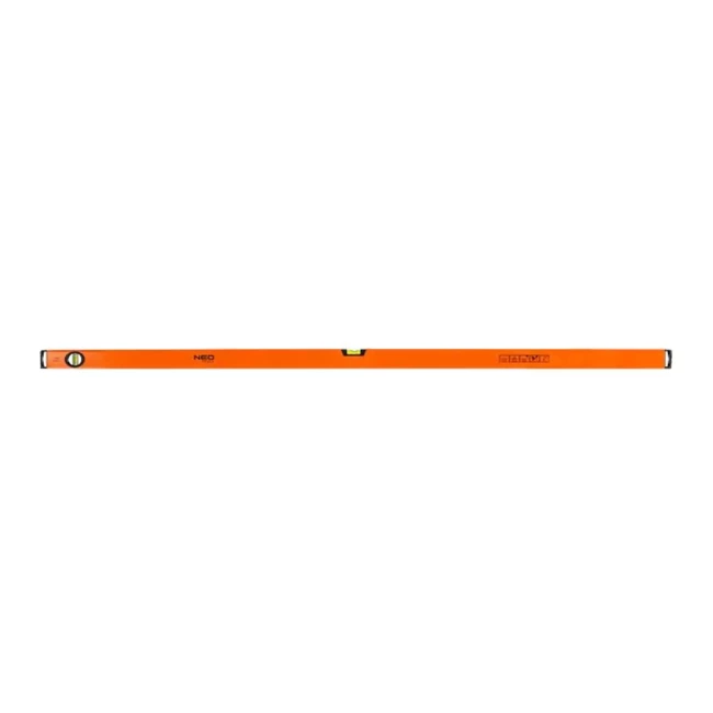 Алюминиевый спиртовой уровень NEO TOOLS, 2 колбы, 150 см (71-086)
