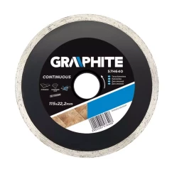 Диск алмазный GRAPHITE 115 х 22.2 мм, сплошной