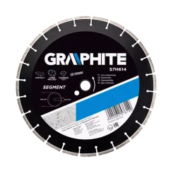 Диск алмазный GRAPHITE 350 х 22.2 мм, лазерная сварка сегментов
