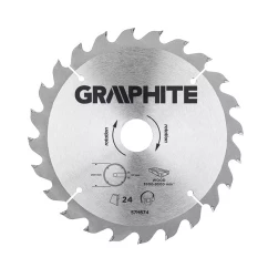 Диск отрезной GRAPHITE 200 x 30 мм, 24 зуба