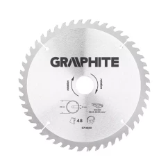 Диск отрезной GRAPHITE 216 x 30 мм, 48 зубьев, карбид кремния (57H680)