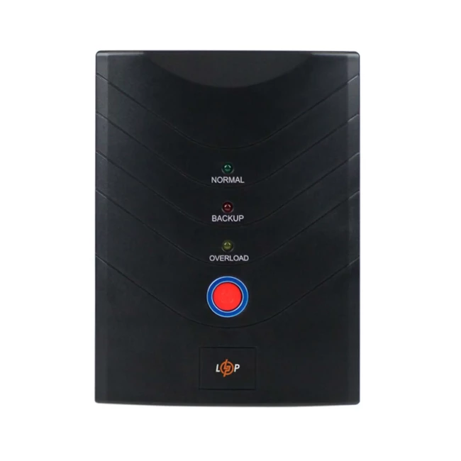 ДБЖ LogicPower U650VA, Lin.int., AVR, 2 x євро, USB, метал (LP1079)
