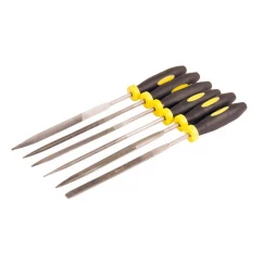 Надфілі Master Tool з двокомонентною ручкою 140 мм набір 6 шт