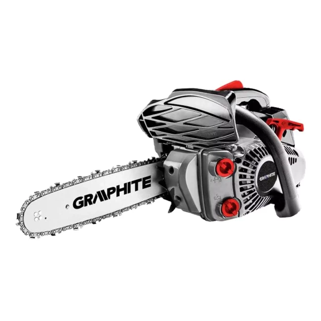 Пила ланцюгова бензинова GRAPHITE 0,9 кВт (1,22 к.с.), напрямна шина 12" (300 мм) (58G950)