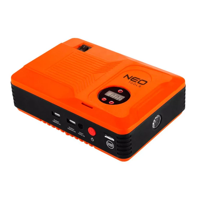 Пусковий пристрій NEO TOOLS "Jumpstarter" Power Bank 14Ah компресор (11-997) Пусковий пристрій NEO TOOLS "Jumpstarter" Power Bank 14Ah компресор (11-997)