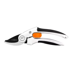 Секатор NEO TOOLS By-pass 210 мм, діапазон до 20 мм, алюміній, ручка з гумовим покриттям TPR (15-212)
