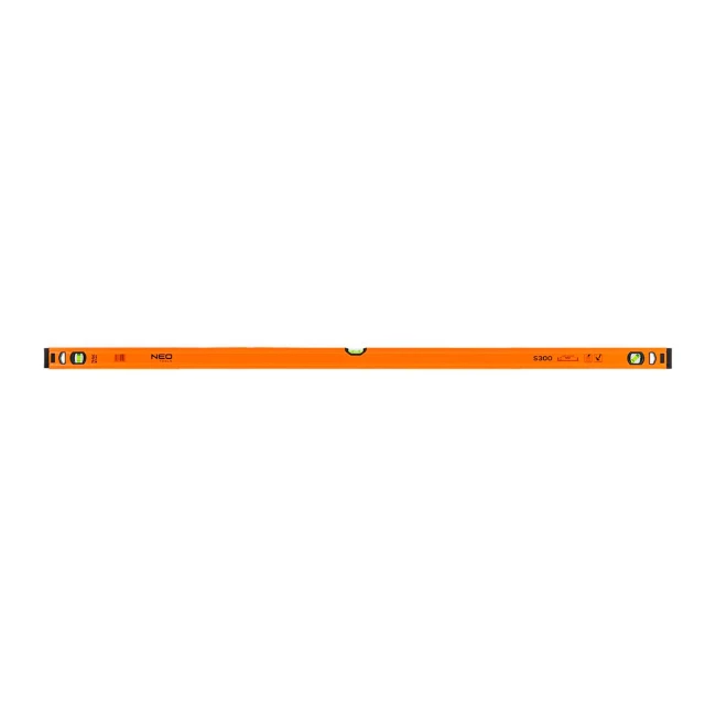 Уровень алюминиевый NEO TOOLS, спиртовой S 300, 3 флакона, 150 см (71-136) Уровень алюминиевый NEO TOOLS, спиртовой S 300, 3 флакона, 150 см (71-136)