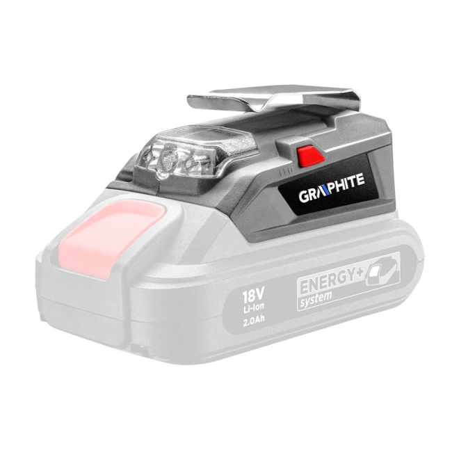 Адаптep GRAPHITE Energy+, USB-LED фонарь (58G025)