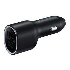 Автомобильное зарядное устройство Samsung 40W Car Charger U+C Black