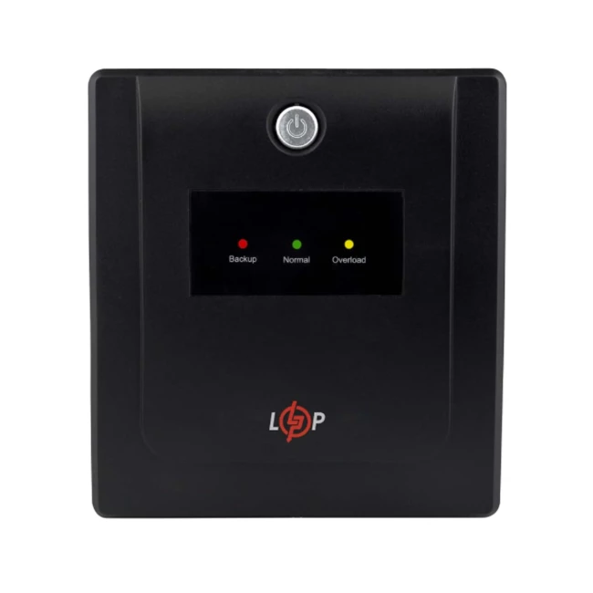 ДБЖ LogicPower LPM-1100VA-P,Lin.int., AVR, 4 x євро, пластик (LP6445)