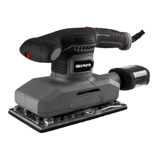 Орбитальная шлифмашина GRAPHITE 380W, колодка 115 x 230 мм (59G329)