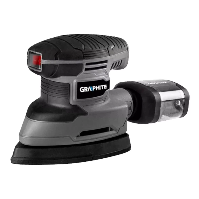 Орбитальная шлифмашина GRAPHITE delta 180W, колодка 140 x 140 x 80 мм (59G336)