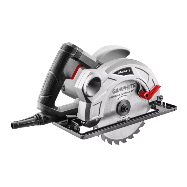 Пила дисковая GRAPHITE 1200 Вт, диск 165 x 20 мм (58G491)
