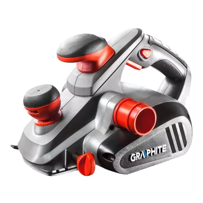 Рубанок электрический GRAPHITE 850 Вт, глубина строгания 0-3 мм (59G678)