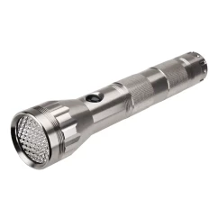 Фонарик TOPEX 9 LED 2C, алюминиевый корпус