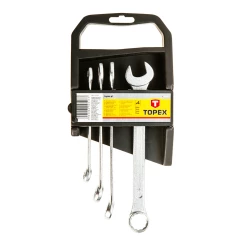 Ключи комбинированные TOPEX, 10-17 мм, набор 4 шт