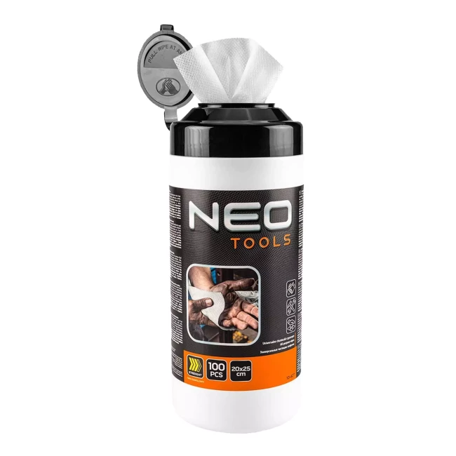 Салфетки NEO TOOLS для рук 100 шт (10-407)