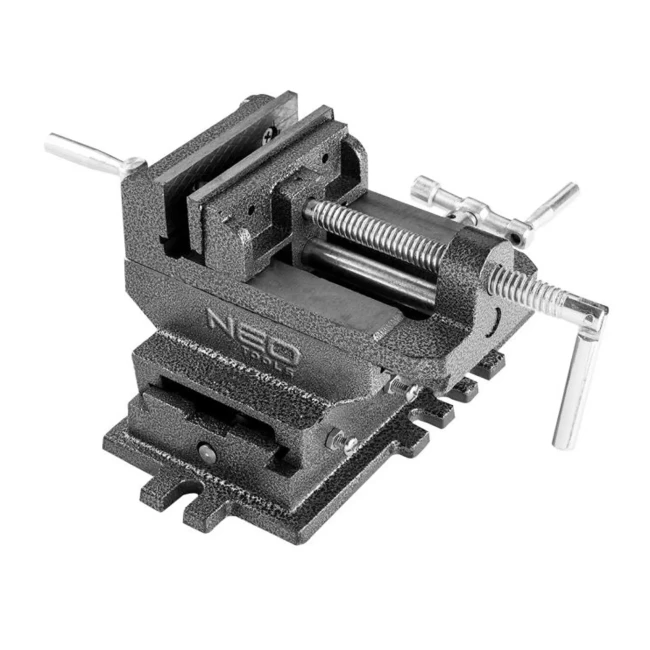 Лещата верстатні NEO TOOLS, хрестові, двовісні 100 мм (35-035)