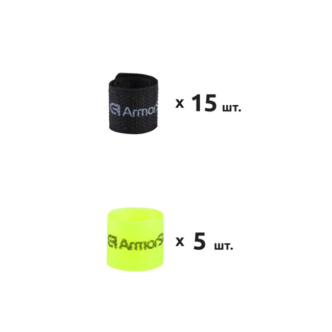 Органайзеры для кабеля Armorstandart Stick MegaPack 20 шт. Off White (ARM54417)