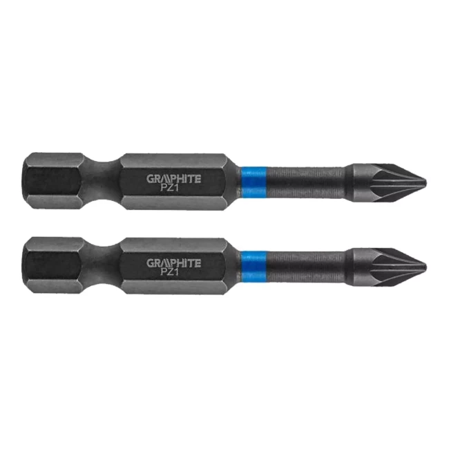 Біти GRAPHITE ударні PZ1 x 50 мм 2 шт (56H521)