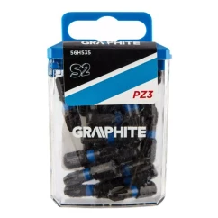 Биты GRAPHITE ударные PZ3 x 25 мм 20 шт