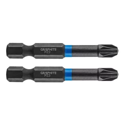 Биты GRAPHITE ударные PZ3 x 50 мм 2 шт