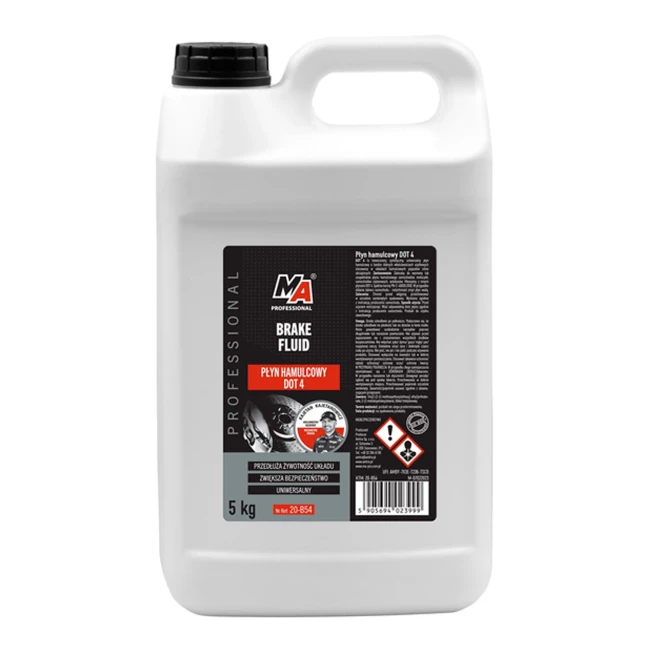 Гальмівна рідина Moje Auto DOT 4 - 5кг (20-B54)