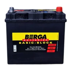 Аккумулятор BERGA Basic Block 60Ah (-/+) 510A (560412051)